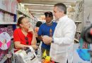 Neney Cabrera supervisa venta de combos de Inespre en supermercados
