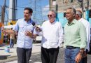 Ministro Joel Santos y Roberto Ángel realizan recorrido de supervisión por Teleférico Los Alcarrizos  El recorrido