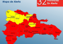 COE eleva a 24 las provincias en alerta roja por tormenta tropical Franklin