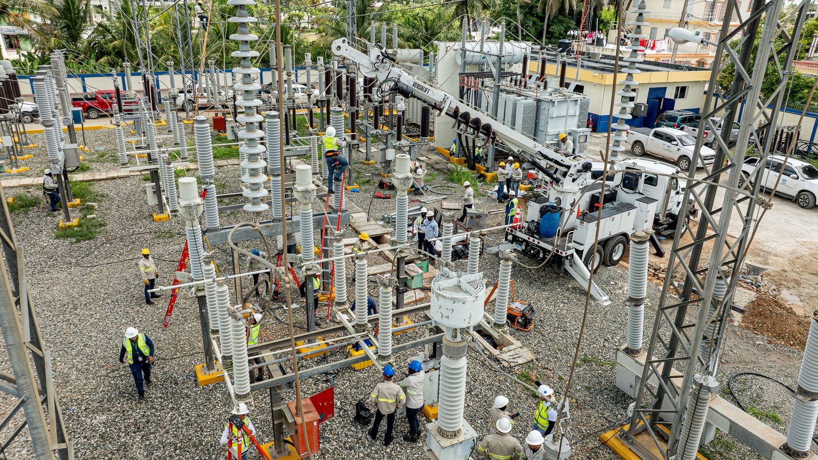 Brigadas de la ETED realizarán mantenimiento programado este fin de semana en subestaciones y líneas de transmisión