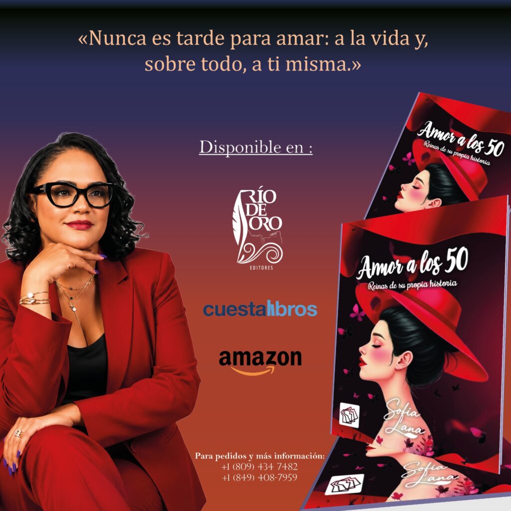 Escritora Sofía Lana presenta su libro “Amor a los 50: reinas de su propia historia”